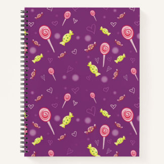 Cuaderno Portátil de caramelo