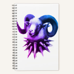 Cuaderno Portátil de carné gótico