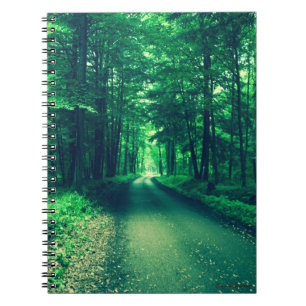 Cuaderno Portátil de carretera verde