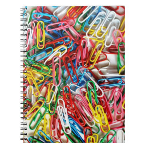 Cuaderno Portátil de Chaos Vibrante Paperclip