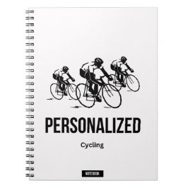 Cuaderno Portátil de ciclismo personalizado