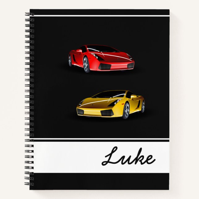 Cuaderno Portátil de coches (Anverso)