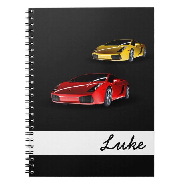 Cuaderno Portátil de coches (Frente)