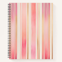 Cuaderno portátil de color de agua colorido