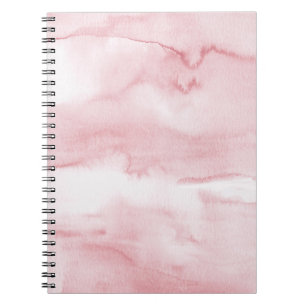 Cuaderno Portátil de color marble rosa de Rubor