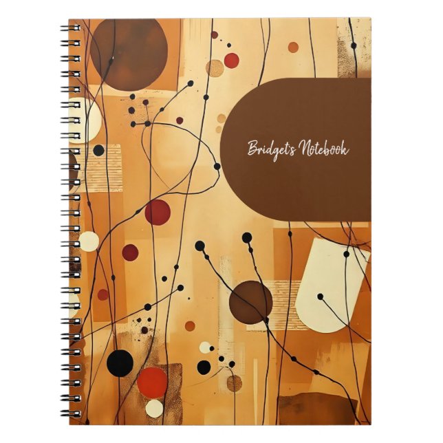 Cuaderno Portátil de composición de flujo neutro orgánico (Frente)