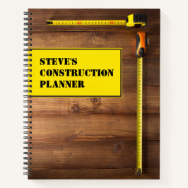 Cuaderno Portátil de construcción personalizado