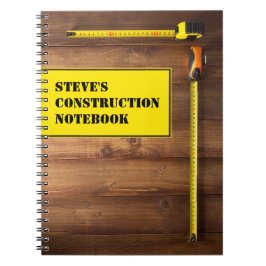 Cuaderno Portátil de construcción personalizado
