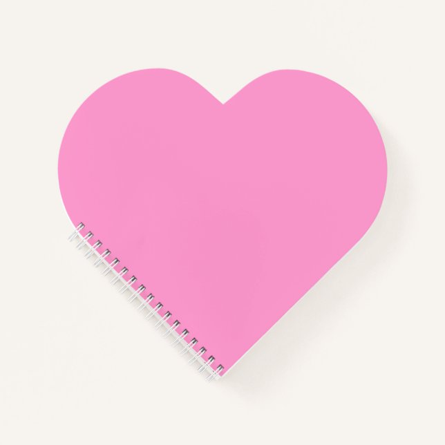 Cuaderno PORTÁTIL DE CORAZÓN DE bonito (Anverso)