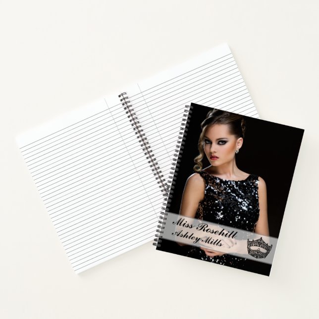 Cuaderno Portátil de corona de concurso personalizado (Interior)