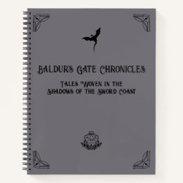 Cuaderno Portátil de Crónica de Campaña D&D