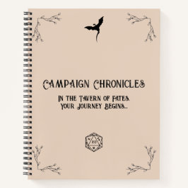 Cuaderno Portátil de Crónica de Campaña D&D