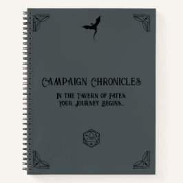 Cuaderno Portátil de Crónica de Campaña D&D