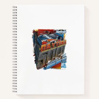 Cuaderno Portátil de cubierta dura de espiral NASCAR.
