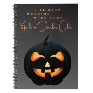 Cuaderno Portátil de cubierta negra