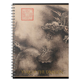 Cuaderno Portátil de cumpleaños zodiaco chino de año dragón