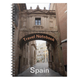Cuaderno Portátil de destino de viajes de España