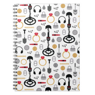 Cuaderno Portátil de detección metalizado