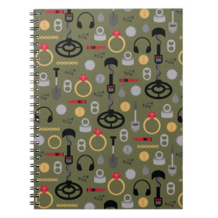 Cuaderno Portátil de detección metalizado