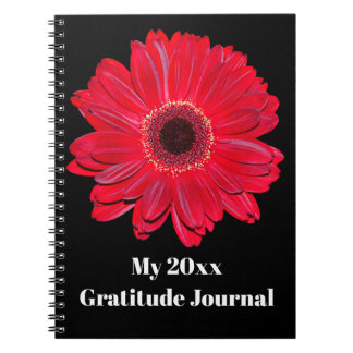 Cuaderno Portátil de Diario Gerbera Daisy personalizado