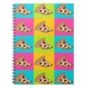 Cuaderno Portátil de diseño de pizzas