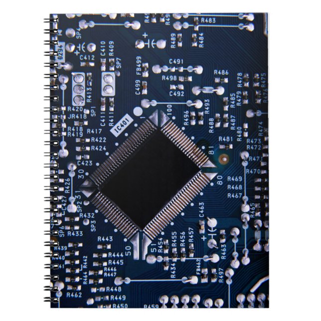 Cuaderno Portátil de diseño de placa de circuito (Frente)