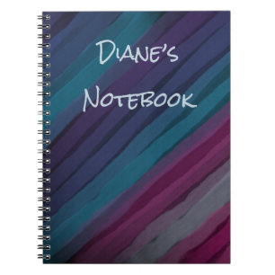 Cuaderno Portátil de diseño espiral de diseño moderno perso