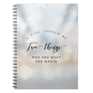 Cuaderno Portátil de dos cosas (80 páginas B&W)