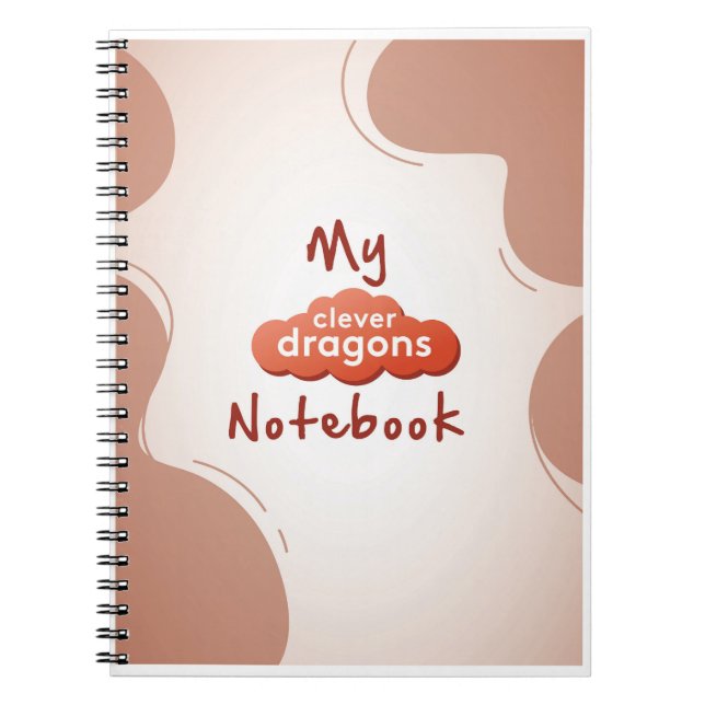 Cuaderno Portátil de dragones inteligentes (Frente)