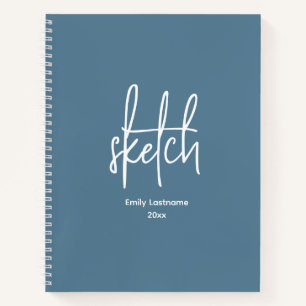 Cuaderno Portátil de esbozo de artista personalizado