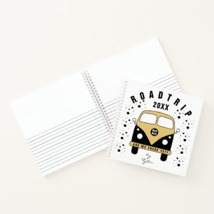 Cuaderno Portátil de esbozo de viaje por carretera