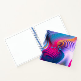 Cuaderno Portátil de esbozo espiral personalizado - Arte ab