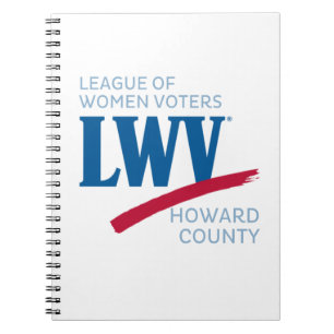 Cuaderno Portátil de espiral con logotipo LWVHC
