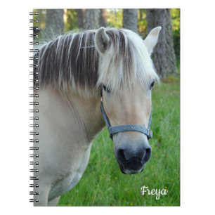 Cuaderno Portátil de espiral de caballo