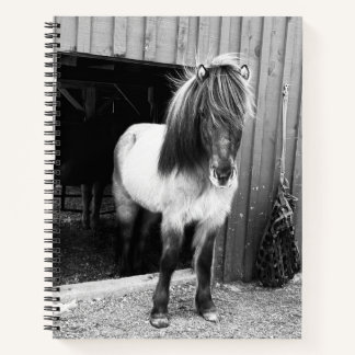 Cuaderno Portátil de espiral de caballos islandés