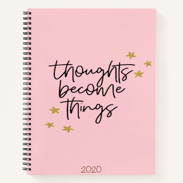 Cuaderno Portátil De Espiral De Derecho De Atracción (Anverso)