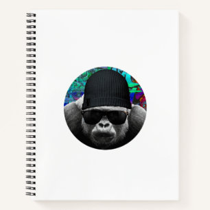 Cuaderno Portátil de espiral de gorila de Guay