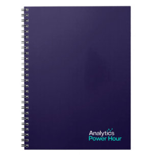 Cuaderno Portátil de espiral de horas de energía de anál