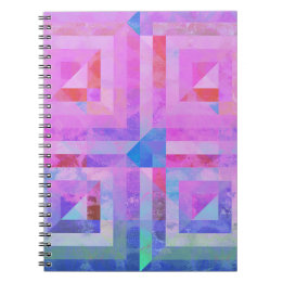 Cuaderno Portátil de espiral de medios mixtos Hot Pink Drea