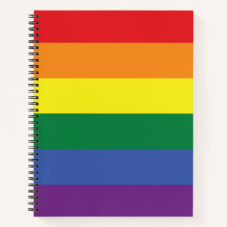 Cuaderno Portátil de espiral de orgullo LGBT