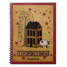 Portátil de espiral de Personalizado de oveja y sa