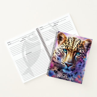Cuaderno Portátil de espiral de recetas