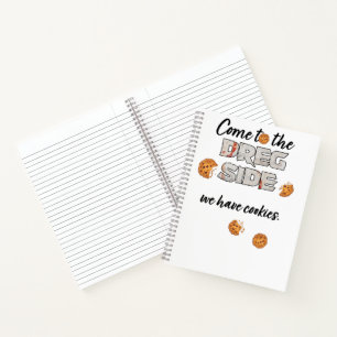 Cuaderno portátil de espiral de sueños de cookie