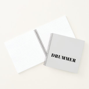 Cuaderno Portátil de espiral de tambor