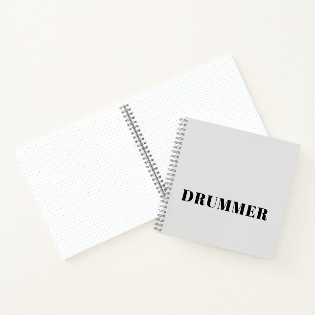 Cuaderno Portátil de espiral de tambor (Interior)