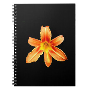 Cuaderno Portátil de espiral de tigre Naranja