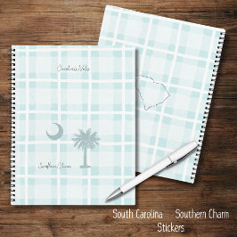 Cuaderno Portátil de espiral estatal Palmetto de Carolina d