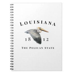 Cuaderno Portátil de espiral Pelican State 1812