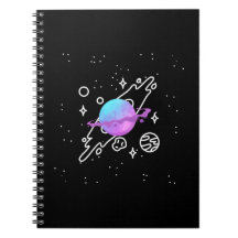 Portátil de espiral simple de galaxia