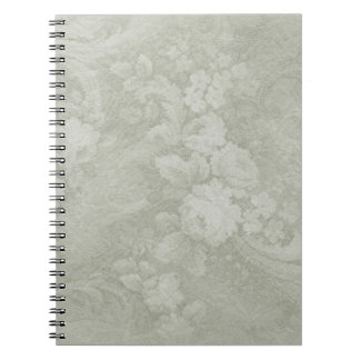 Cuaderno Portátil de espiral verde decorativo